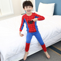 HUAYANGTU男童保暖内衣套装棉儿童秋冬季睡衣中大童棉秋衣秋裤加绒男孩套装童