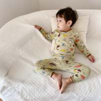 HUAYANGTU儿童睡衣套装2020秋冬新款棉内衣男童家居服宝宝秋衣秋裤两件套套装童