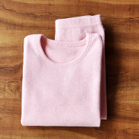 HUAYANGTU女童保暖内衣套装儿童秋衣棉冬装女大童秋冬棉保暖加厚棉毛衫内衣童