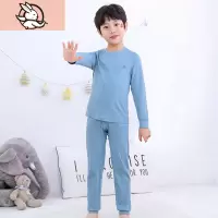 HUAYANGTU皮马棉儿童秋衣套装棉内衣裤男女童秋衣秋裤女童内衣家居服睡衣内衣童