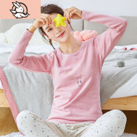 HUAYANGTU女大童保暖内衣套装舒绒棉儿童加厚秋衣秋裤少女学生睡衣冬内衣童