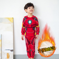 HUAYANGTU儿童内衣套装棉男孩女童秋衣秋裤秋冬棉毛衫宝宝中小童秋衣套装内衣童