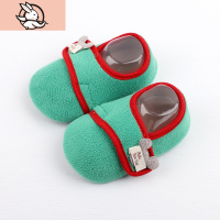 HUAYANGTU婴儿地板袜宝宝学步鞋袜秋冬加厚加绒儿童室内防滑底软底早教袜套袜