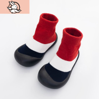 HUAYANGTU宝宝地板袜儿童软底春秋防滑袜鞋婴儿秋冬防凉早教学步袜子套室内袜