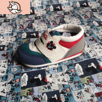 HUAYANGTU邦浦拉折扣店]卡te兔二段春秋高帮板鞋儿童学步鞋男女童帆布鞋帆布鞋儿童帆布鞋