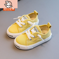 HUAYANGTU宝宝帆布鞋男童1-3岁软底儿童学步鞋女童小童布鞋幼儿园室内鞋子帆布鞋儿童帆布鞋