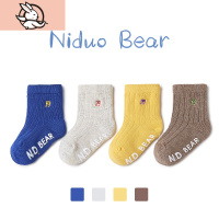 HUAYANGTU婴儿地板袜防滑隔凉宝宝春秋秋冬棉室外儿童学步袜袜