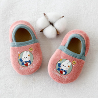 HUAYANGTU儿童袜子婴儿学步宝宝加厚加绒地毯袜加厚棉鞋套早教地板袜订制袜