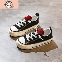 HUAYANGTU儿童帆布鞋2020年春秋款新款女童鞋宝宝小童布鞋子男童中大童板鞋帆布鞋儿童帆布鞋