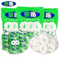 雀巢宝路薄荷糖500g袋装清凉糖招待糖果有个圈的薄荷糖
