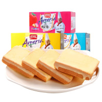 盼盼梅尼耶干蛋糕(奶香味)1000g整箱装休闲零食奶香味面包干糕点多口味整箱批发