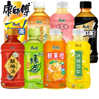 康师傅冰红茶330ml*12饮料整箱柠檬味冰糖雪梨酸梅汤迷你小瓶批发