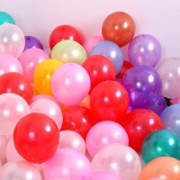 家柏饰(CORATED)100个装气球批發结婚礼拱装饰用品求婚房派对儿童多款生日布置