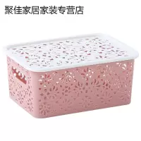 家柏饰(CORATED)内衣内裤文胸收纳盒桌面化妆品内衣裤有盖整理箱储物盒子