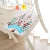 家柏饰(CORATED)椅垫夏季时尚坐垫法兰绒学生餐椅垫 屁股垫 防滑座垫