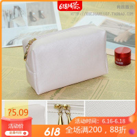 家柏饰(CORATED)欧美新款便携化妆品收纳洗漱手拿包包 化妆包网红ins风