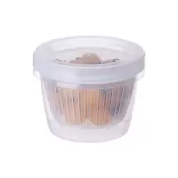 家柏饰(CORATED)葱花保鲜盒厨房冰箱沥水盒水果葱姜蒜小收纳盒食品密封盒