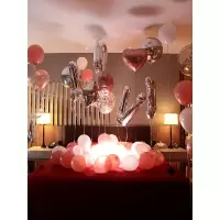 家柏饰(CORATED)婚房布置套装创意结婚浪漫女方男卧室网红告白气球装饰套餐ins风