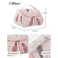 家柏饰(CORATED)旅行化妆包女新款大容量便携随身简约ins风网红洗漱收纳包大