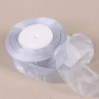 家柏饰(CORATED)绸带彩带优雅仙女衣服装饰软饰品七彩色红宽结婚配长透明丝带彩条