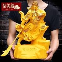 家柏饰(CORATED)关公摆件关羽摆件关二爷武佛像公司乔迁店铺开业礼品