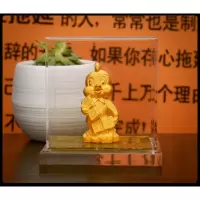 家柏饰(CORATED)绒鸡摆件金鸡生肖鸡新年贺岁礼品创意礼品汽车摆件