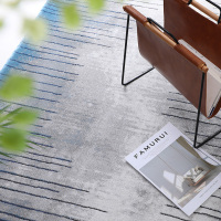 家柏饰(CORATED)土耳其轻奢风地毯客厅茶几现代简美式抽象风格卧室床边毯
