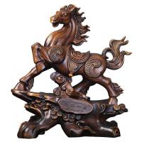 家柏饰(CORATED)志在千里马摆件工艺品马到成功马办公室乔迁开业礼品商务送礼