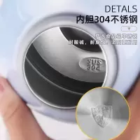 家柏饰(CORATED)保温壶家用小便携小型暖水壶茶壶学生宿舍304不锈钢内胆大容量热水瓶