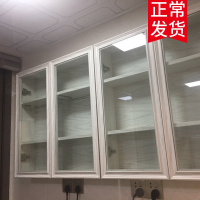 森美人定制防水铝合金吊柜墙壁柜卫生间收纳柜玻璃储物柜挂墙式置物柜