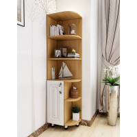 森美人边角柜现代简约客厅角落墙角收纳三角形卧室转角收纳柜转角置物架