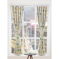 家柏饰(CORATED)简易窗帘免打孔安装遮光出租房宿舍简单短帘北欧简约现代窗帘定制