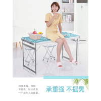 户外折叠桌摆摊地推折叠桌子简易家用小桌子便携式折叠餐桌椅