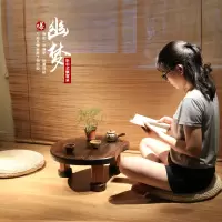 木桌子实木家用小炕桌炕几 日式榻榻米桌飘窗桌小茶几 复古小桌子