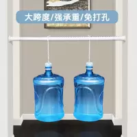 免打孔伸缩窗帘杆卧室免钉安装晾衣杆卫生间浴帘杆收缩杆窗帘挂杆