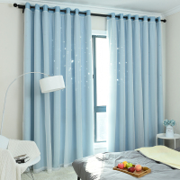 镂空窗帘公主风落地窗卧室飘窗韩式蕾丝粉色成品简约现代遮光