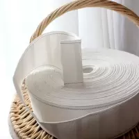 家柏饰(CORATED)窗帘挂钩打孔布带辅料配件勾带白布带子加密加厚防晒
