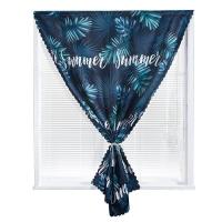 家柏饰(CORATED)魔术贴窗帘免打孔安装款卧室遮光布2025新款简易小窗帘全遮光