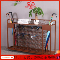 家柏饰(CORATED)铁艺大容量雨伞架 酒店大堂学校家用创意落地式雨伞放置收纳架子