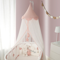 家柏饰(CORATED)床蚊帐全罩式通用宝宝防蚊罩儿童蚊帐通用带支架可折叠