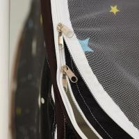 家柏饰(CORATED)学生宿舍床帘免安装蚊帐上铺下铺床幔单人全封闭一体式遮光蒙古包