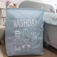 家柏饰(CORATED)脏衣篮家用玩具收纳筐子装衣服收纳桶可折叠墙壁挂式卫生间脏衣篓