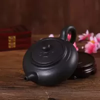 家柏饰(CORATED)手工紫砂壶朱泥西施壶过滤小泡茶壶陶瓷花茶壶冲罐壶