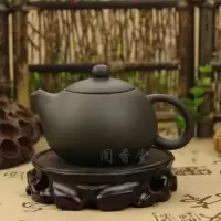 家柏饰(CORATED)紫砂壶西施壶过滤紫砂茶壶朱泥全手工密封性好功夫茶壶