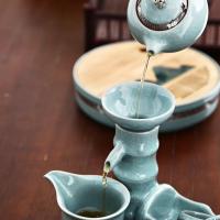 家柏饰(CORATED)哥窑过滤杯架创意家用滤茶器个性泡茶过滤器功夫茶具茶道配件