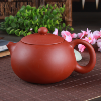 家柏饰(CORATED)紫砂壶 手工过滤花茶壶 西施壶 易泡壶大容量茶壶套装