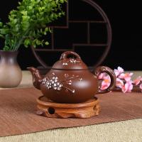 家柏饰(CORATED)紫砂壶大容量泡茶壶手工陶瓷花茶壶单壶家用老紫泥功夫茶具