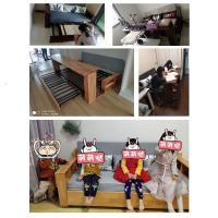 森美人可折叠小户型多功能两用沙发床简约现代储物坐卧两用实木沙发床