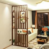 BONJEAN北欧实木屏风隔断新中式进玄关装饰小户型客厅卧室遮挡家用座屏