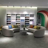 森美人圆形沙发组合弧形半圆形个性创意酒店大堂大厅休息区办公现代简约